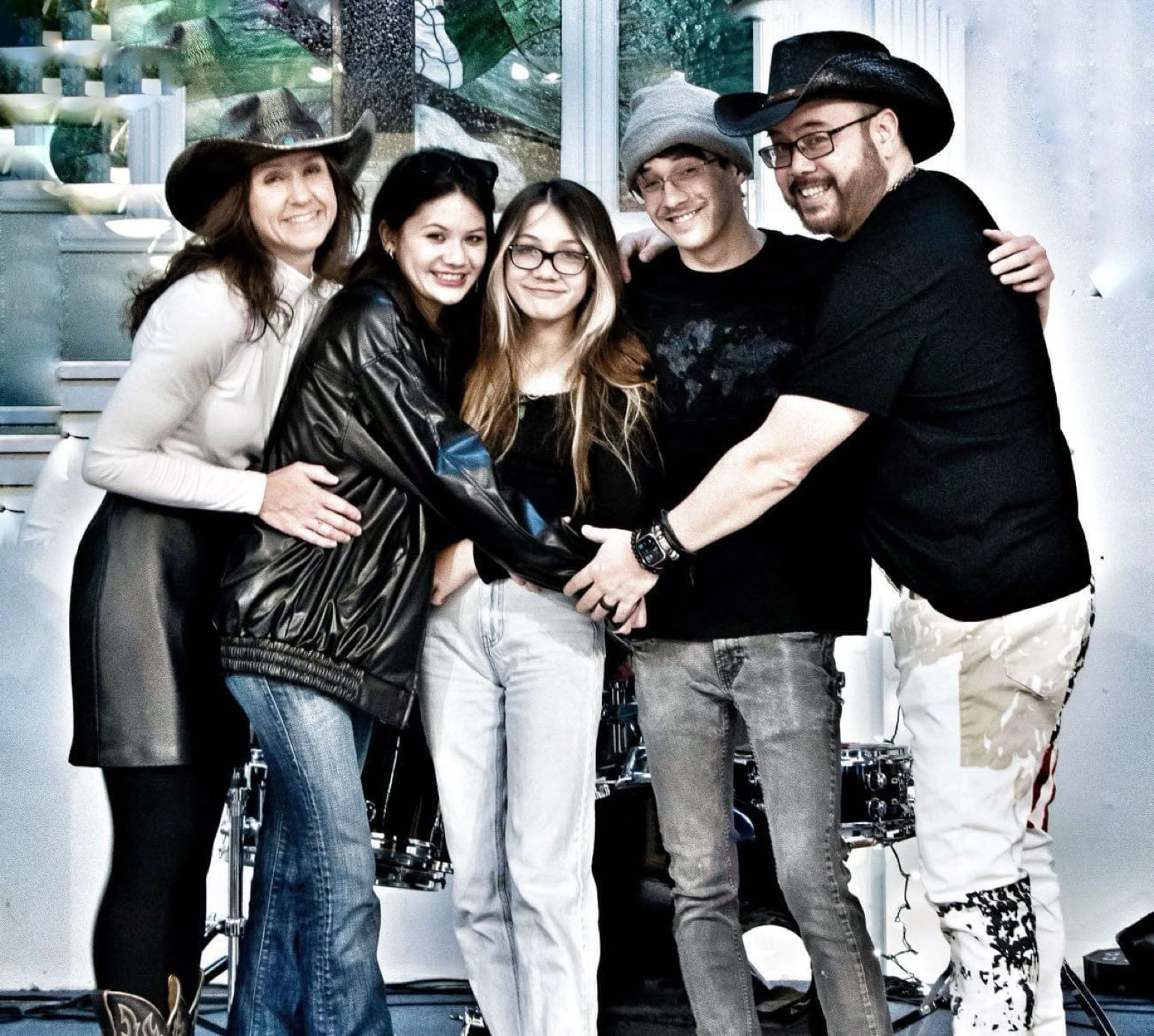 The Sowers family, Shane, Jeanine, Scott, Sean, and Shannon